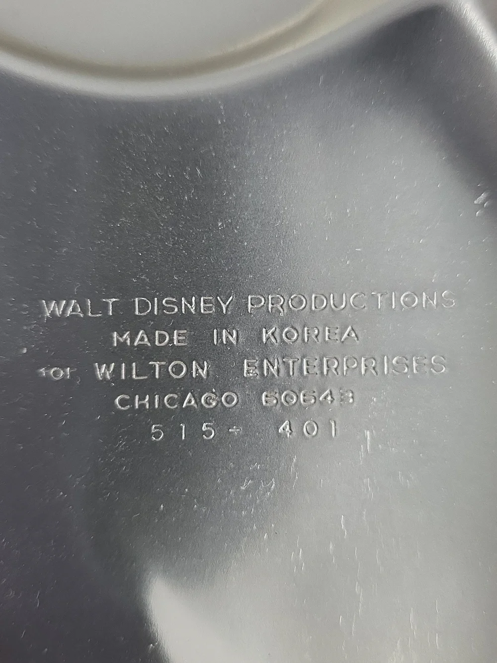 Wilton aluminum character
